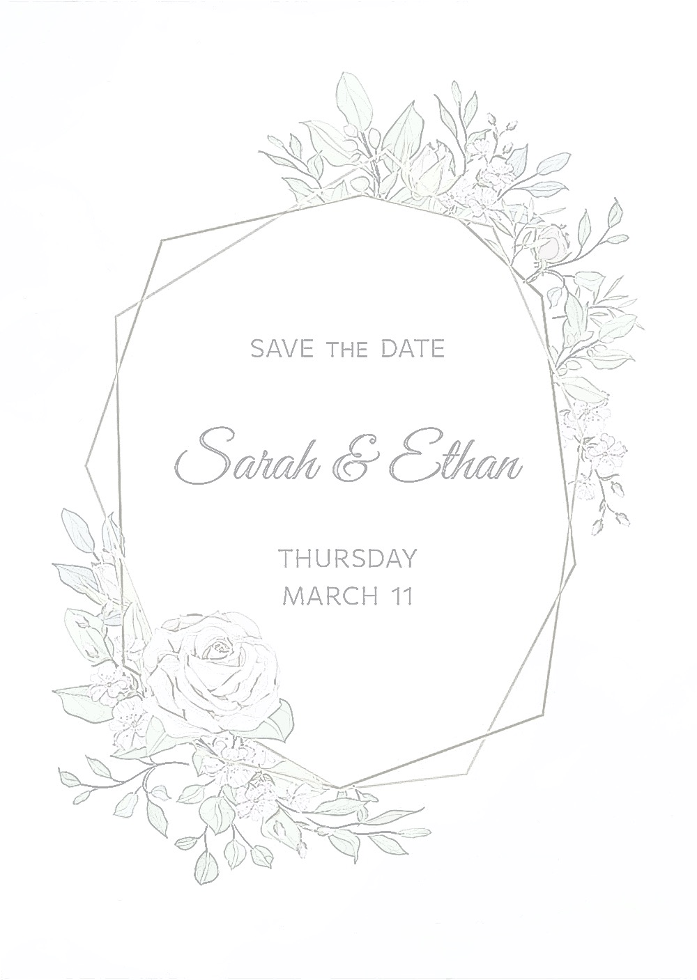 Luxury invitation layer